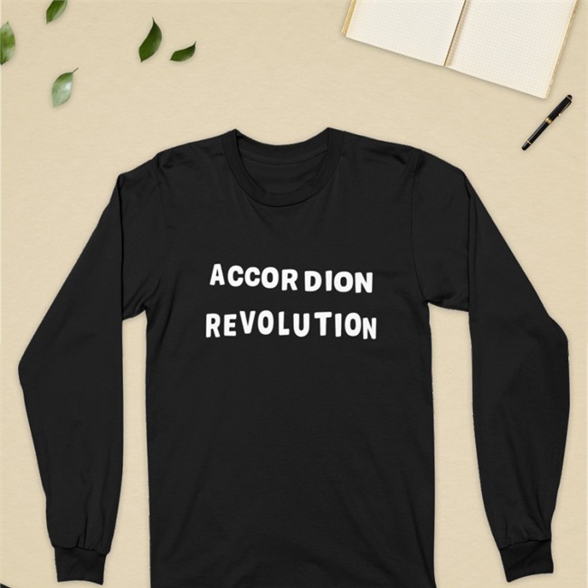 Accordion Revolution Shirt Francesco Turrisi Accordion Revolution Long Sleeve Shirt