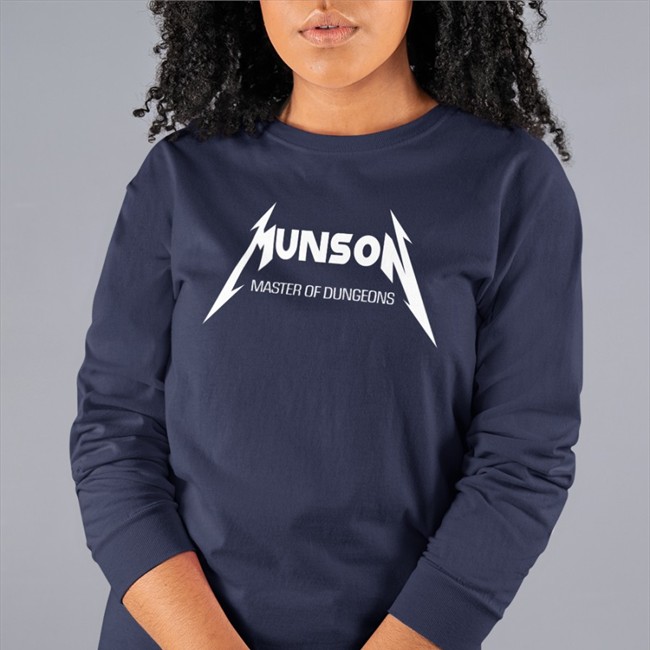 Munson Master Of Dungeons Sweatshirt Eddie Munson Thinkchrissy