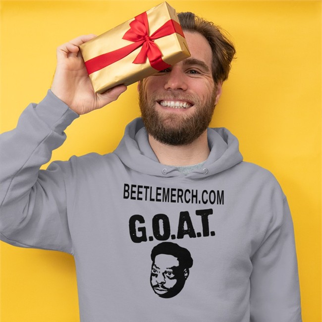Beetlemerch.com GOAT Simply The G.O.A.T. Zip Up Hooded Sweatshirt Beetlejuice Green