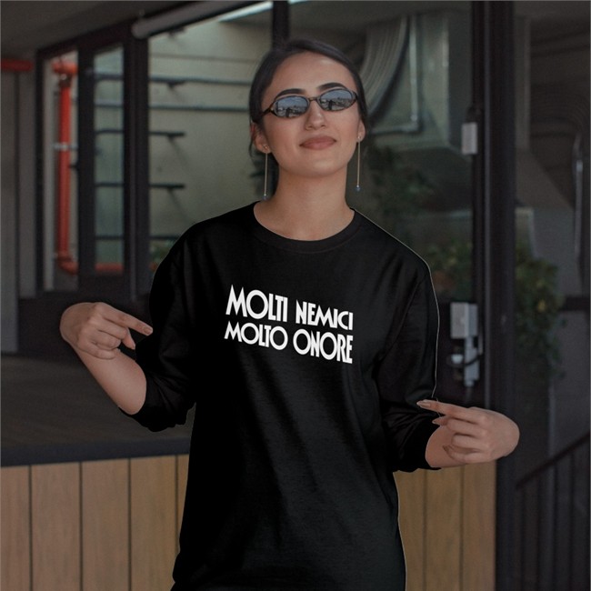 Benito Mussolini Molti Nemici Molto Onore Shirt Manhattan Corncommunist