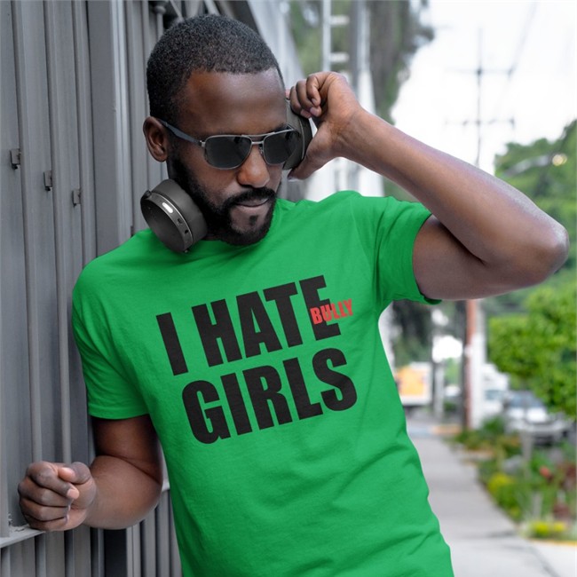 I Hate Bully Girls Long Sleeve Copkiller1999 I Hate Bully Girls Tee Shirt