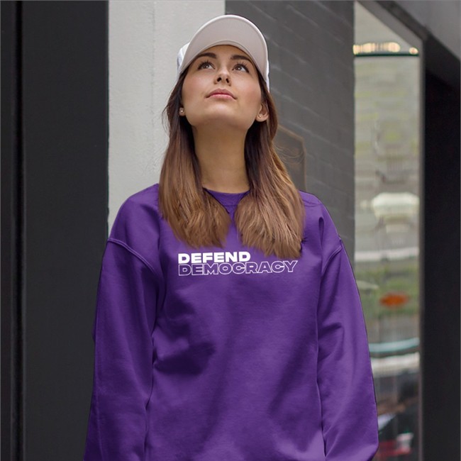 Reps4biden Shop Defend Democracy Long Sleeve Republicans Against Trumpism