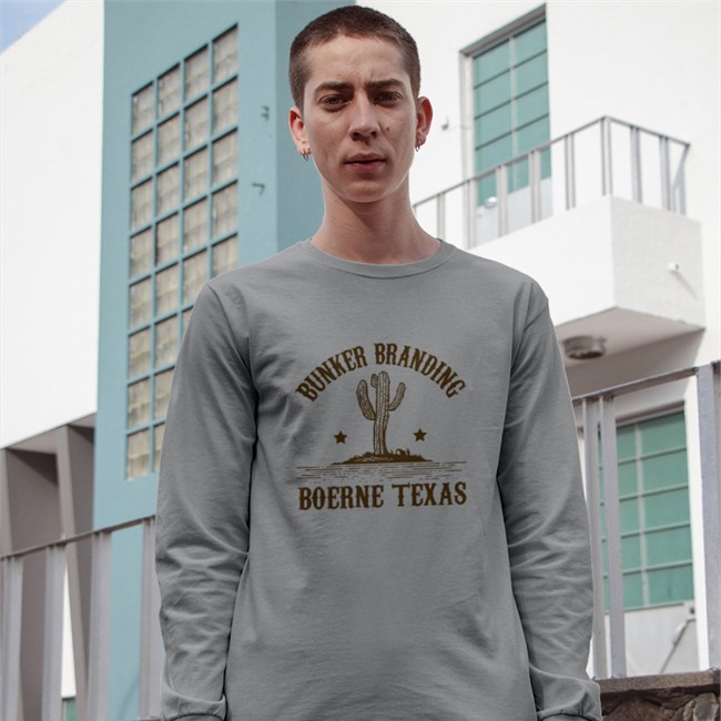 Bunker Branding Merch Bunker Branding Boerne Texas Shirt Bunker Cactus