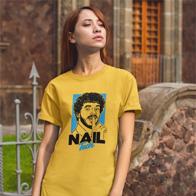 Nail Tech Shirts White