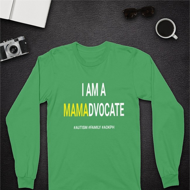 AutismOKPH Mighty Magulang Iama Mamadvocate Autism Family Aokph Shirt