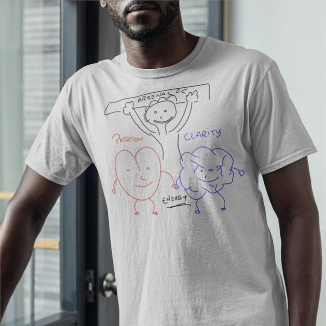 The Match Day All Or Nothing Shirtshirt The Match Day Shop Arsenal Fc Passion Clarity Energy All Or Nothing T Shirt Connor Humm