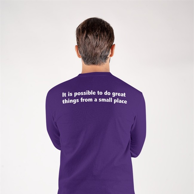 Tunde Onakoya It Is Possible To Do Great Things From A Small Place Tee Tunde_Od It Is Possible To Do Great Things From A Small Place Long Sleeve T Shirt
