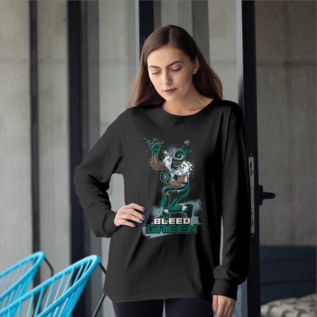 Art History 101 Merch Nick Sirianni Bleed Green Jeremiah Trotter Sweatshirts Shamus Bleed Green Jeremiah Trotter Shirt Nick Sirianni