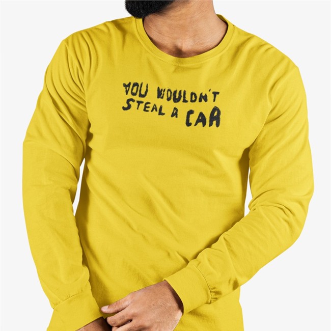You Wouldn't Steal A Car T Shirt Adclarko At A Pirate Themed Party Adam Clarkson