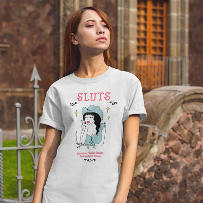 Sluts Southern Ladies Under Tremendous Stress T Shirt FSGPrints Nevada Schoppe Sluts Sweatshirt Southern Ladies Under Tremendous Stress