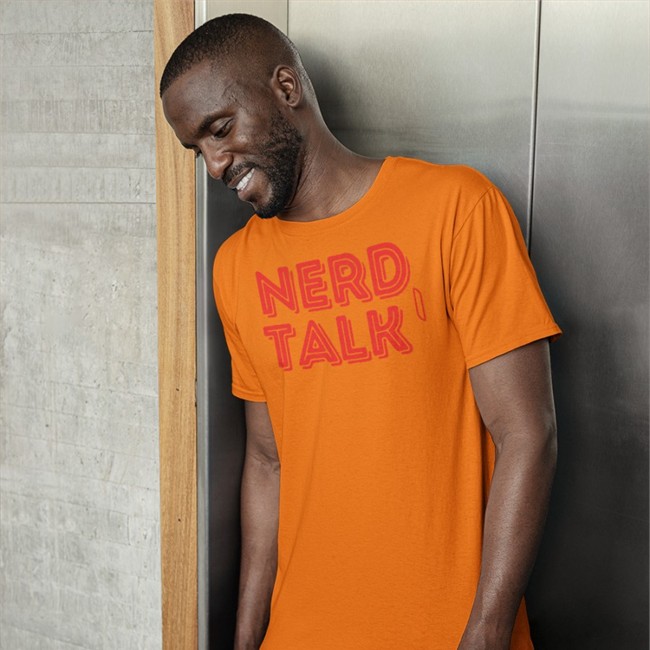 Nerd Talk Shirt White Nerd Talk Naija Podcast Shirts