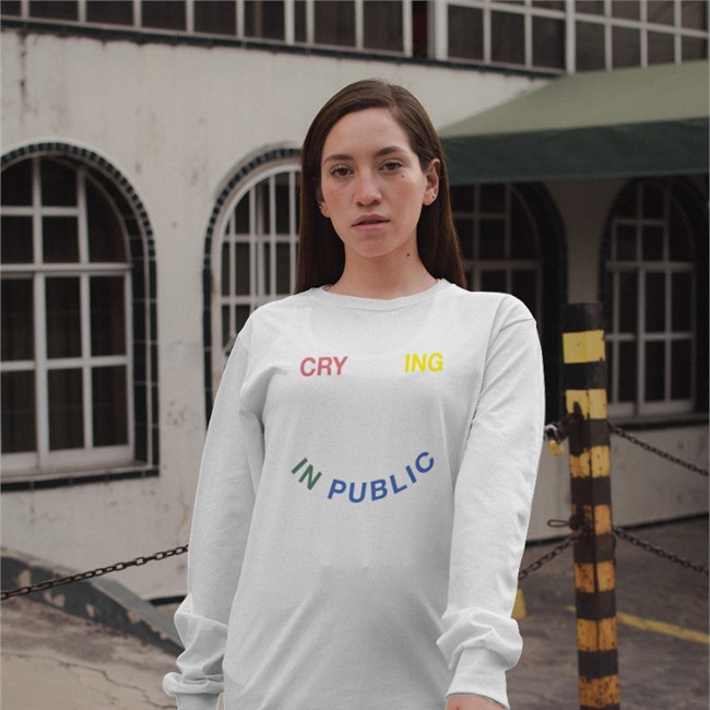 Crying In Public Shirt Hello Merch Crying In Public Remix T-Shirt Madi Diaz