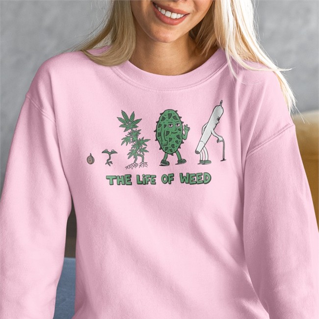 Writeweed The Life Of Weed Shirt White