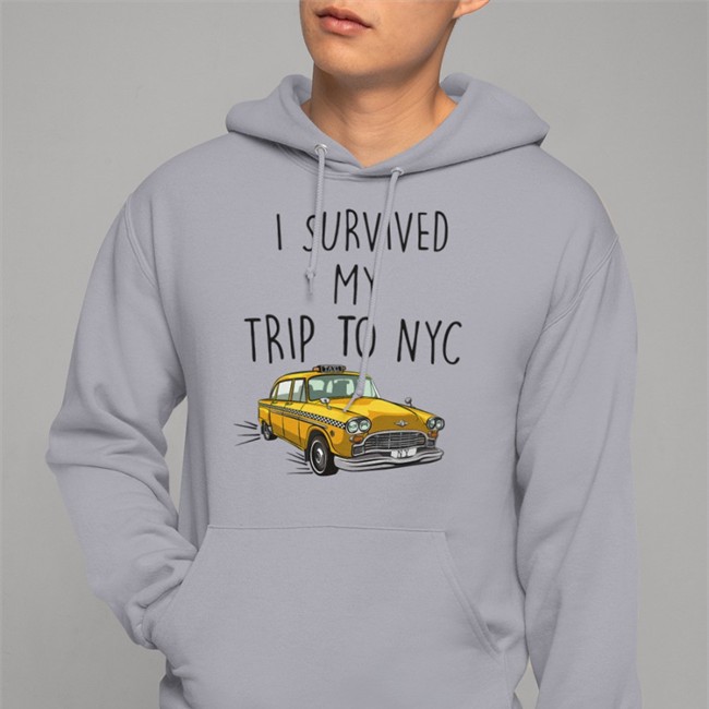 I Survived My Trip To Nyc Yellow Car Taxi Tee