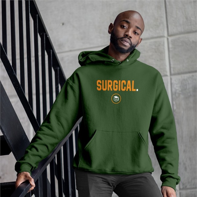 Surgical Sweatshirt Black Surgical Hooded Sweatshirt Black