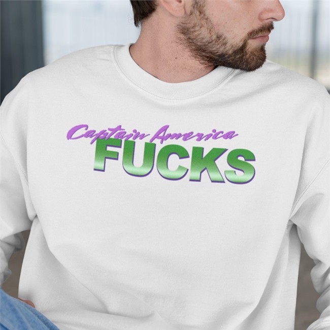Captain America Fucks T Shirt Captain America Fucks T Shirt Black