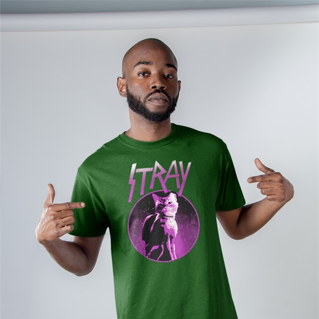 Neon Cat T Shirt Neon Cat Shirt Qwertee Qwertee Merch