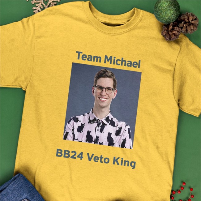 Team Michael Bb24 Veto King Shirt Michael Bruner Team Michael Bb24 Veto King Crewneck Sweatshirt Hayden