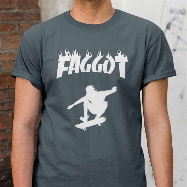 Existaint Shirt Bimbo Merch Faggot Sk8r Tee Shirt