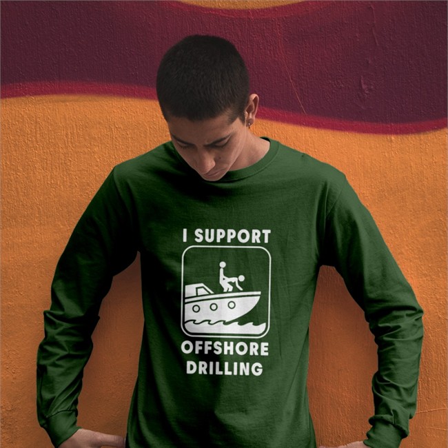 I Support Offshore Drilling Tee Boomer Core I Support Offshore Drilling Hoodie