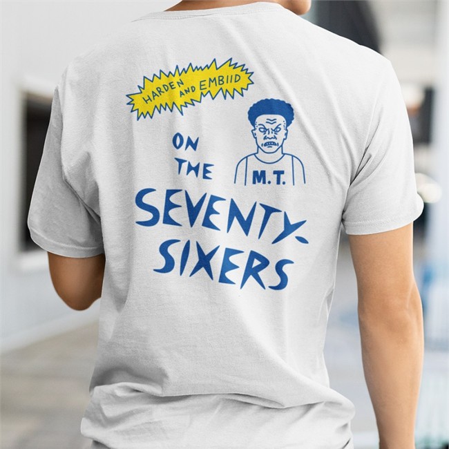 The James And Joel Experience Harden And Embiid On The Seventy Sixers Shirt Dmorey Cookies Hoops Store The James And Joel Experience Harden And Embiid On The Seventy Sixers Shirts Philadelphia Dmorey
