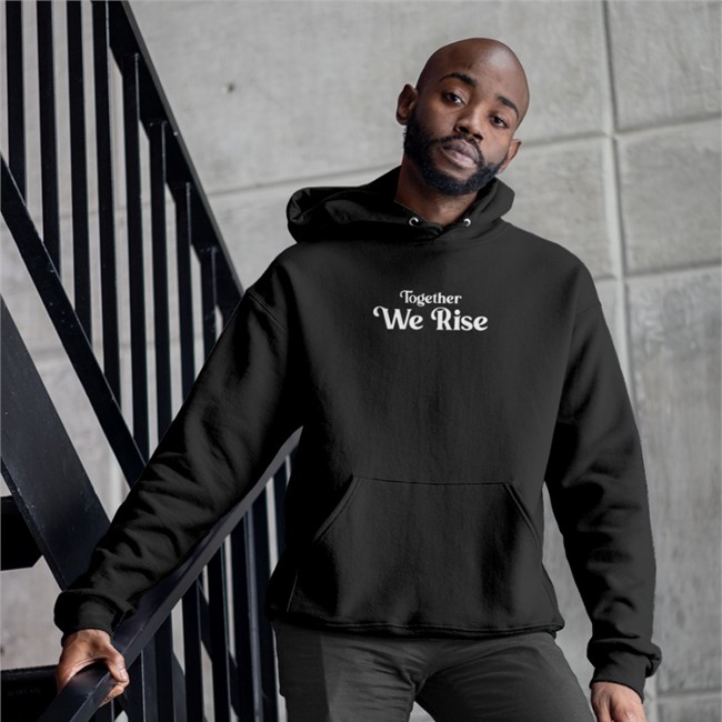 Val Together We Rise Hooded Sweatshirt H44mllton