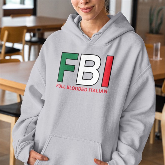 FBI Full Blooded Italian T Shirt White
