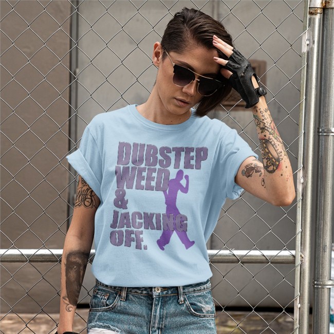 Haunted Starbucks Merch Dubstep Weed & Jacking Off Shirt