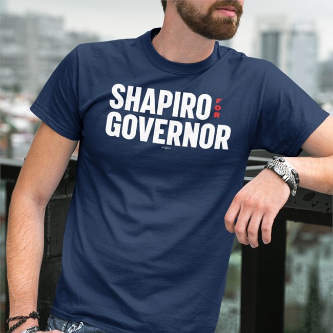 Shapiro For Governor Long Sleeve T Shirt Shapiro For Governor Shirts