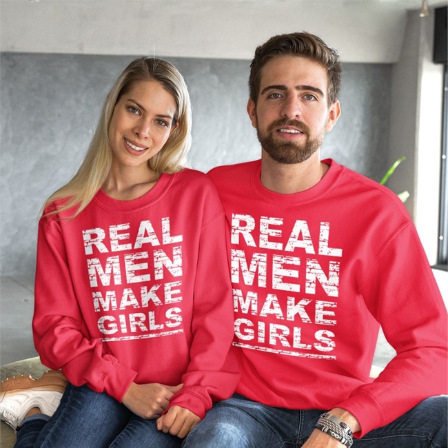 Foone Real Men Make Girls T Shirt Black