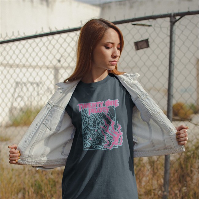 Trash Flames Band Tank