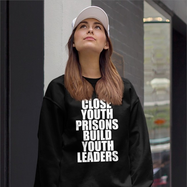 RSGAT Close Youth Prisons Build Youth Leaders Shirt