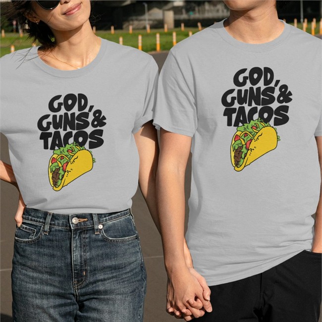 Guns And Tacos Hooded Sweatshirt