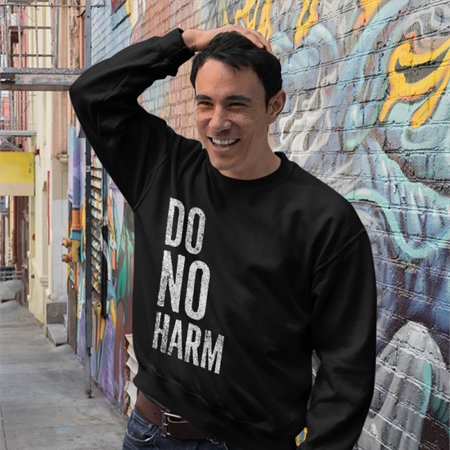 Do No Harm Shirts Popcorned Planet Merch Popcorned Planet Merch Do No Harm Tee