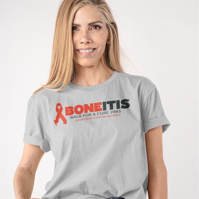 Boneitis Walk For A Cure 2985 Tee Shirt