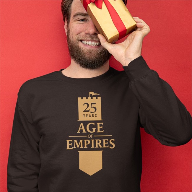 Age Of Empires 25Th Anniversary T-Shirt Xbox Gear Shop Age Of Empires 25Th Anniversary Long Sleeve Xbox Gear Shop