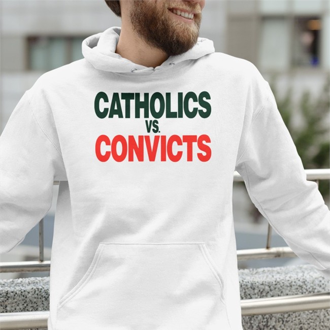 Super 70s Sports Merch Catholics Vs Convicts Shirt Super 70s Sports Merch Catholics Vs Convicts Shirts