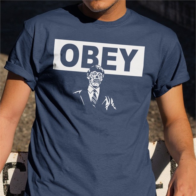 They Live Obey T Shirt Stephan Fleet TheBoysTV
