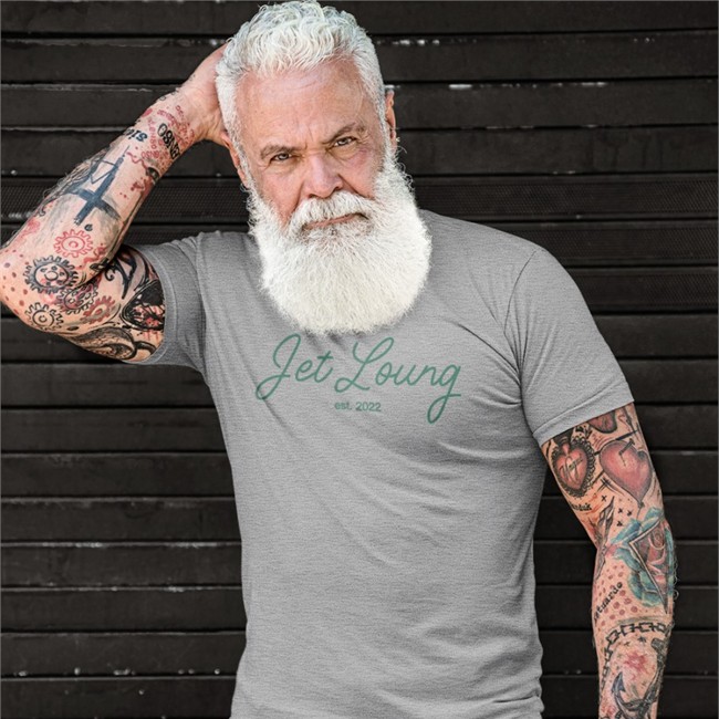 The Jet Lounge Store John Franklin-Myers Jet Lounge Est 2022 T Shirt
