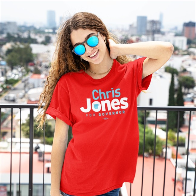 Chris Jones For Governor Shirts Chris Jones For Governor Tee Shirt