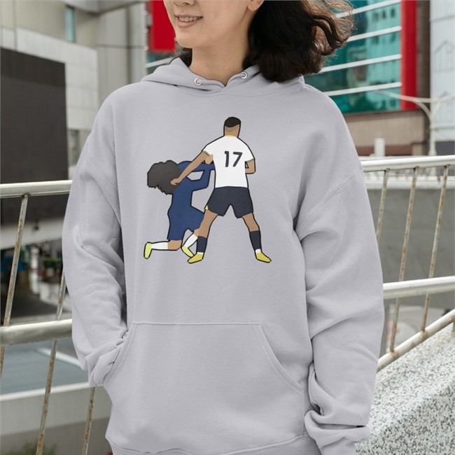 Cristian Romero Not Committing A Foul Long Sleeve Tee Grey