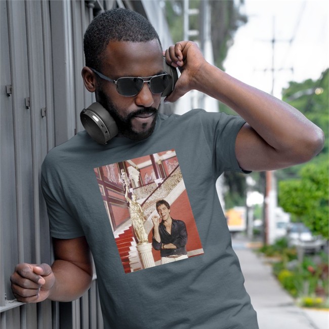 Zack Rosenblatt Scarface Shirt Pink Chris Streveler Chris Streveler Scarface Shirt Zack Rosenblatt