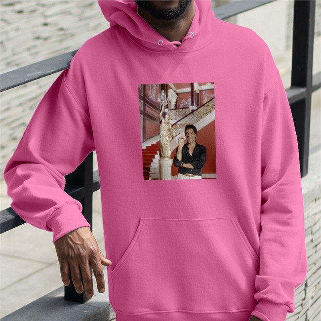 Zack Rosenblatt Scarface Shirt Pink Chris Streveler Chris Streveler Scarface Zip Up Hooded Zack Rosenblatt