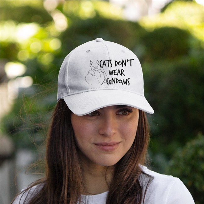 Cats Don't Wear Condoms Tee Shirt Cats Don't Wear Condoms Tee Shirt