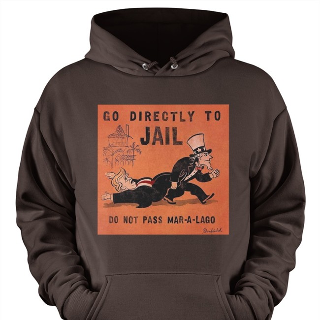 Go Directly To Jail Do Not Pass Mar A Lago T Shirt Benjamin Kuehl TwistedHorror75