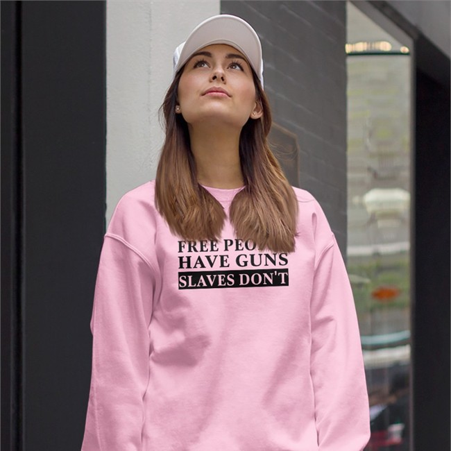 Free People Have Guns Slaves Don't Shirts