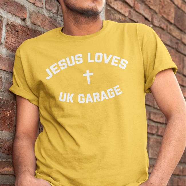 Tsu Nami Jesus Loves Uk Garage Tee Tsunami Musicx