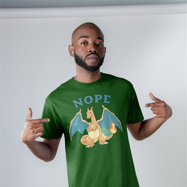 Charizard Nope Tee Shirt Lumituber Nope T Shirt