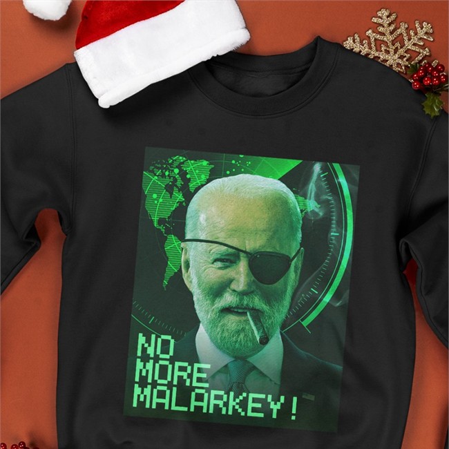 No More Malarkey T Shirt Meidastouch Merch Black