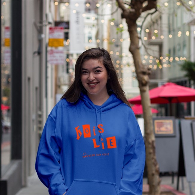 Bois Lie T Shirt Avril Lavigne Merch Bois Lie Hooded Sweatshirt Ft Machine Gun Kelly